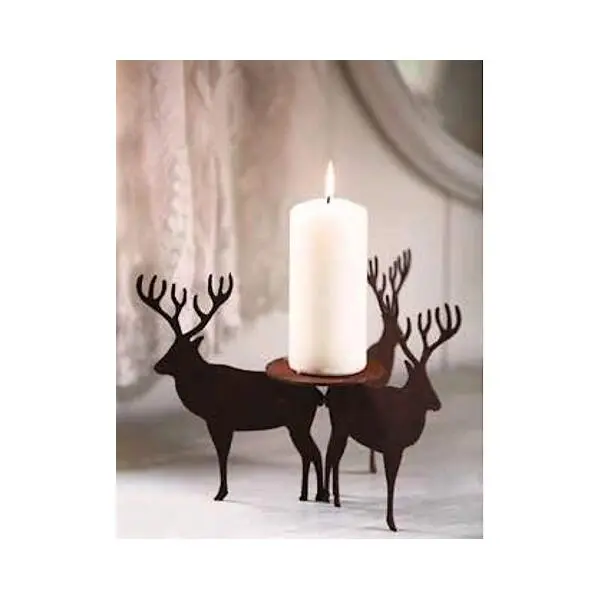Kaarsenhouder Herten - Decoroest 1 Kaarsenhouder Herten - Decoroest