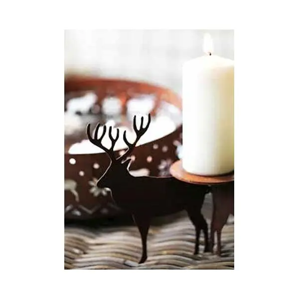 Kaarsenhouder Herten - Decoroest 2 Kaarsenhouder Herten - Decoroest - Afbeelding 2