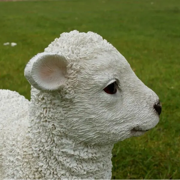 ESSCHERT DESIGN Lam Beeld - H 30 Cm 3 ESSCHERT DESIGN Lam Beeld - H 30 Cm - Afbeelding 3