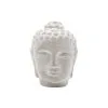 Boeddhahoofd Uit Cement - 16 × 16 × 21,5 Cm