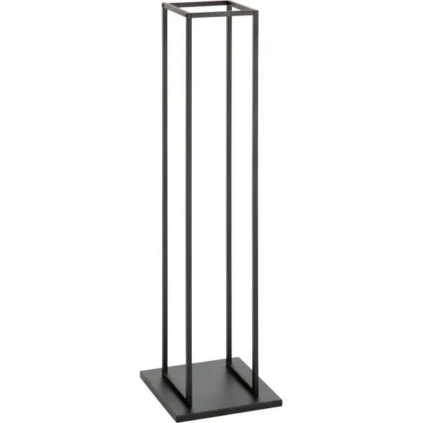 Houtopslag Binnen Modern - Zwart - 23 × 23 × 120 Cm 2 Houtopslag Binnen Modern - Zwart - 23 × 23 × 120 Cm - Afbeelding 2