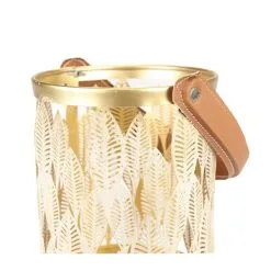 Lantaarn Bladmotief - 30 × 20 Cm 3 Lantaarn Bladmotief - 30 × 20 Cm -Tuinbeelden winkel 1604663683 2 600