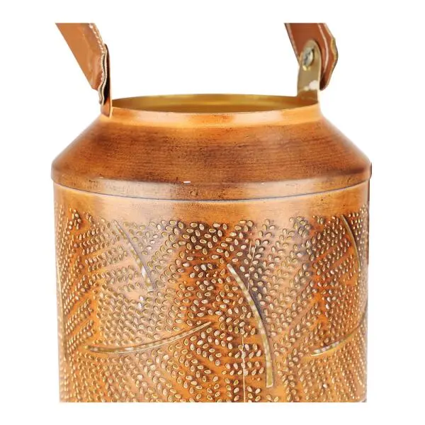 Lantaarn Varenmotief - 23 × 15 Cm 2 Lantaarn Varenmotief - 23 × 15 Cm - Afbeelding 2