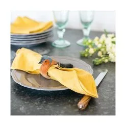 DecoBird - WILDLIFE Garden Servetring Vink In Lindenhout - Handgemaakt -Tuinbeelden winkel 1611228469 2 600