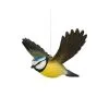 DecoBird - WILDLIFE Garden Vliegende Pimpelmees - Handgemaakt
