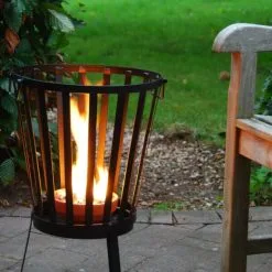 ESSCHERT DESIGN Vuurpot Met Stro - Ø 15,5 Cm -Tuinbeelden winkel 1613571139 3 600