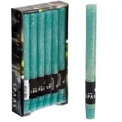 Spaas Rustieke Dinerkaars - Smaragdgroen - Set Van 1 Stuks 3 Spaas Rustieke Dinerkaars - Smaragdgroen - Set Van 1 Stuks -Tuinbeelden winkel 1614941811 1 600