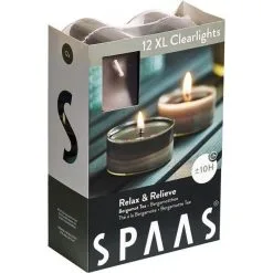 Spaas Clearlights XL Relax & Relieve - 10 Uren - Set Van 12 Stuks