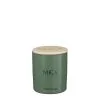 Mica Decorations MICA Geurkaars Glas Groen Ø 7,5 Cm - Eccentric Jungle