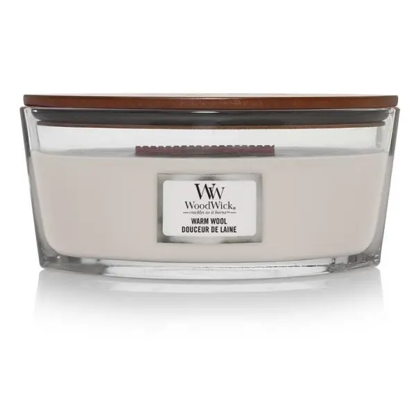 WoodWick Ellipse Candle - Warm Wool 1 WoodWick Ellipse Candle - Warm Wool