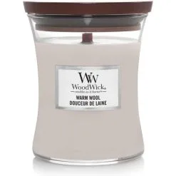 WoodWick Medium Candle - Warm Wool
