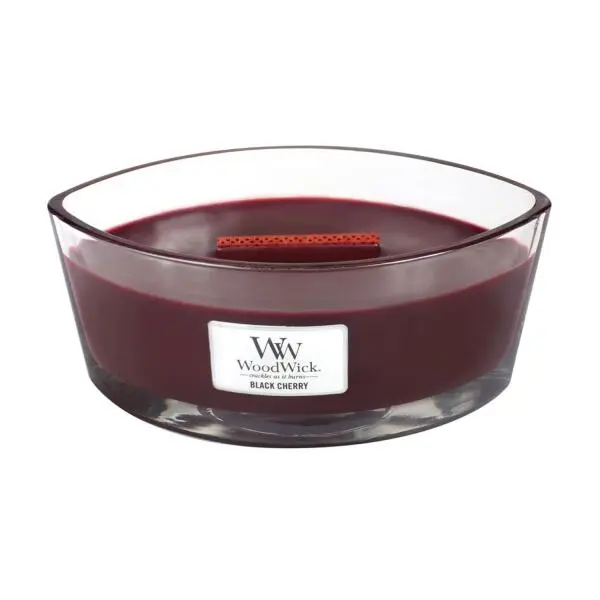 WoodWick Ellipse Candle - Black Cherry 1 WoodWick Ellipse Candle - Black Cherry