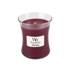 WoodWick Medium Candle - Black Cherry