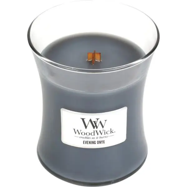 WoodWick Medium Candle - Evening Onyx 1 WoodWick Medium Candle - Evening Onyx