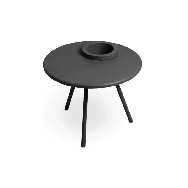 Bijzettafel Fatboy® Bakkes Ø60 Cm - Antraciet 1 Bijzettafel Fatboy® Bakkes Ø60 Cm - Antraciet