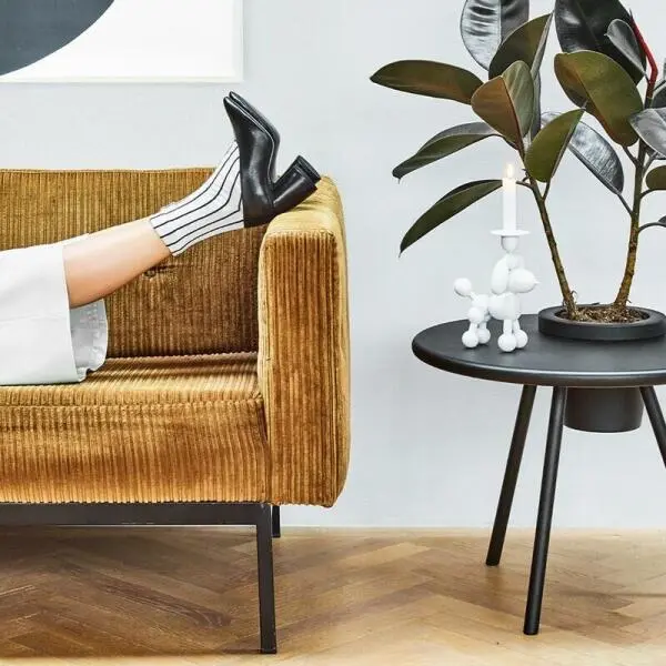 Bijzettafel Fatboy® Bakkes Ø60 Cm - Antraciet 2 Bijzettafel Fatboy® Bakkes Ø60 Cm - Antraciet - Afbeelding 2