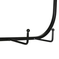 FIORI Wandrek Metaal - Zwart -Tuinbeelden winkel fiori wandrek metaal zwart 1626088428 3 600