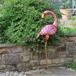 Flamingo Tuinbeeld - Metaal