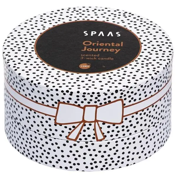 Spaas Geurkaars Oriental Journey In Geschenkverpakking - 28 Uren 2 Spaas Geurkaars Oriental Journey In Geschenkverpakking - 28 Uren - Afbeelding 2