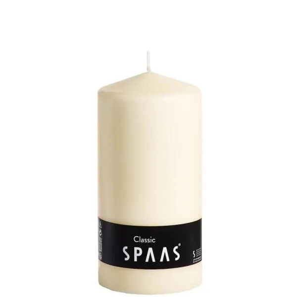 Spaas Geurloze Cilinderkaars - 140 Uren 1 Spaas Geurloze Cilinderkaars - 140 Uren