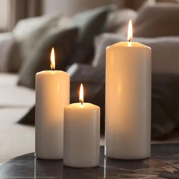 Spaas Geurloze Cilinderkaars - 90 Uren 2 Spaas Geurloze Cilinderkaars - 90 Uren - Afbeelding 2