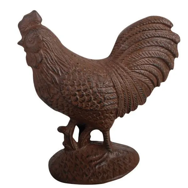 ESSCHERT DESIGN Gietijzeren Haan Decoratief 1 ESSCHERT DESIGN Gietijzeren Haan Decoratief