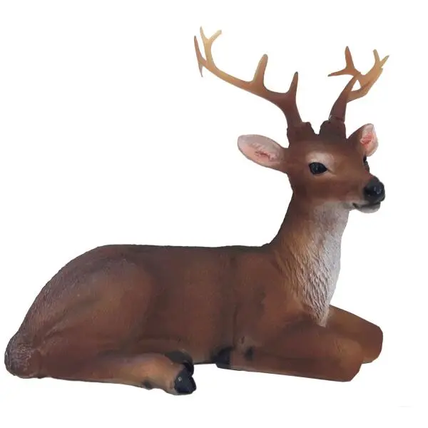 ESSCHERT DESIGN Hert Liggend Tuinbeeld - 20 × 11 × 18 Cm 1 ESSCHERT DESIGN Hert Liggend Tuinbeeld - 20 × 11 × 18 Cm