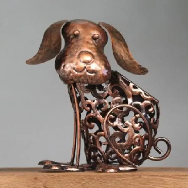 Hond Met Wiebelkop En Solarverlichting 4 Hond Met Wiebelkop En Solarverlichting - Afbeelding 4