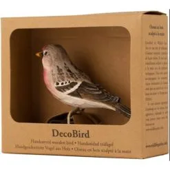 DecoBird - WILDLIFE Garden Barmsijs In Lindenhout - Handgemaakt -Tuinbeelden winkel houten barmsijs 1551960184 3 600