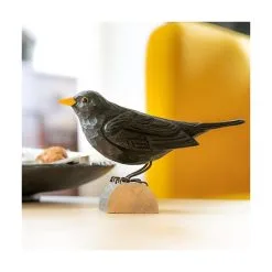 DecoBird - WILDLIFE Garden Merel In Lindenhout - Handgemaakt 3 DecoBird - WILDLIFE Garden Merel In Lindenhout - Handgemaakt -Tuinbeelden winkel houten merel 1609220577 1 600