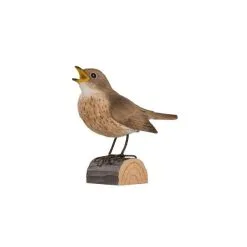 DecoBird - WILDLIFE Garden Nachtegaal In Lindenhout - Handgemaakt