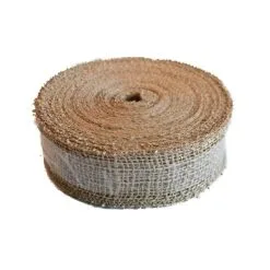 Jute Band 5 Cm - Naturel