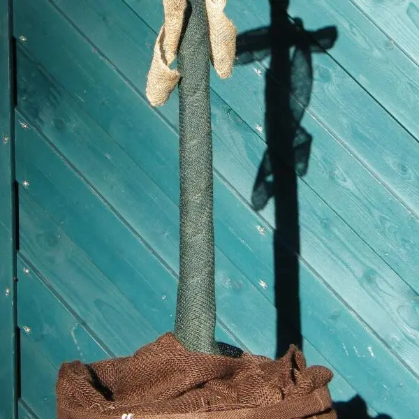 Videx Jute Band - Groen - 12 Cm × 3 M 4 Videx Jute Band - Groen - 12 Cm × 3 M - Afbeelding 4