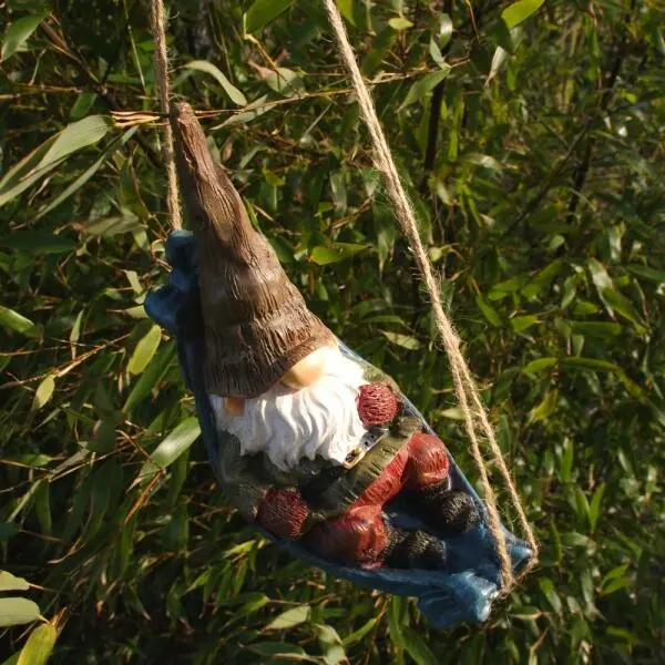 ESSCHERT DESIGN Kabouter In Hangmat 3 ESSCHERT DESIGN Kabouter In Hangmat - Afbeelding 3