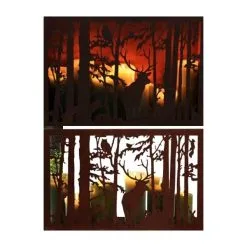 Kader Met Wildtafereel - Decoroest -Tuinbeelden winkel kader met wildtafereel 1510232406 2 600