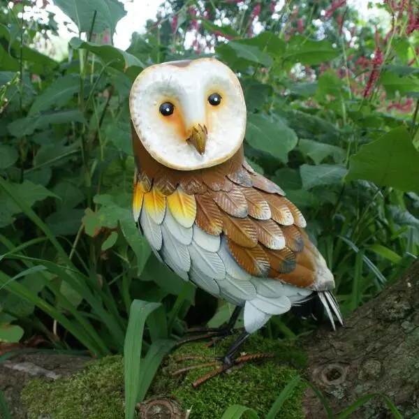 Kerkuil In Metaal 30 × 18 × 37 Cm 3 Kerkuil In Metaal 30 × 18 × 37 Cm - Afbeelding 3