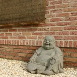 Lachende Dikbuikboeddha - 46 Cm -Tuinbeelden winkel lachende dikbuikboeddha 1570443799 3 600