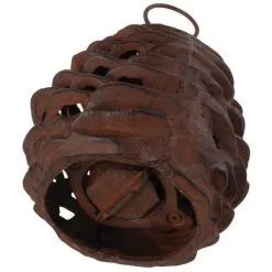 ESSCHERT DESIGN Lantaarn Denneappel Groot -Tuinbeelden winkel lantaarn denappel large 1484052878 2 600