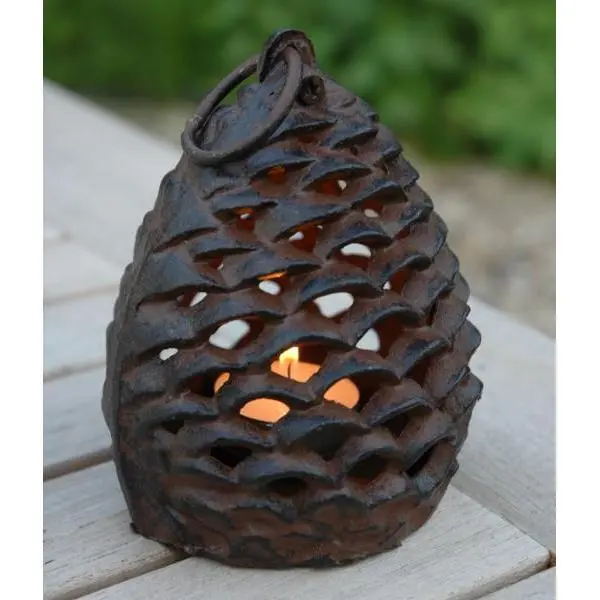 ESSCHERT DESIGN Lantaarn Dennenappel 2 ESSCHERT DESIGN Lantaarn Dennenappel - Afbeelding 2