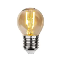 LED Filament Lamp Voor Lichtslinger - Ø 4,5 × 7 Cm - Set Van 4 Stuks