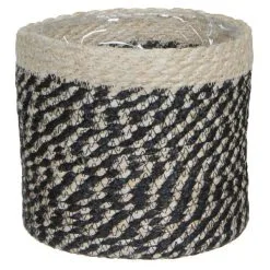 Mica Decorations Mand Bonaparte Jute - 18 × 18 Cm