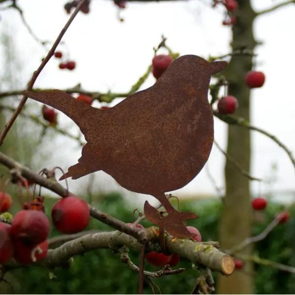 Merel Zittend Op Tak Decoroest 2 Merel Zittend Op Tak Decoroest - Afbeelding 2