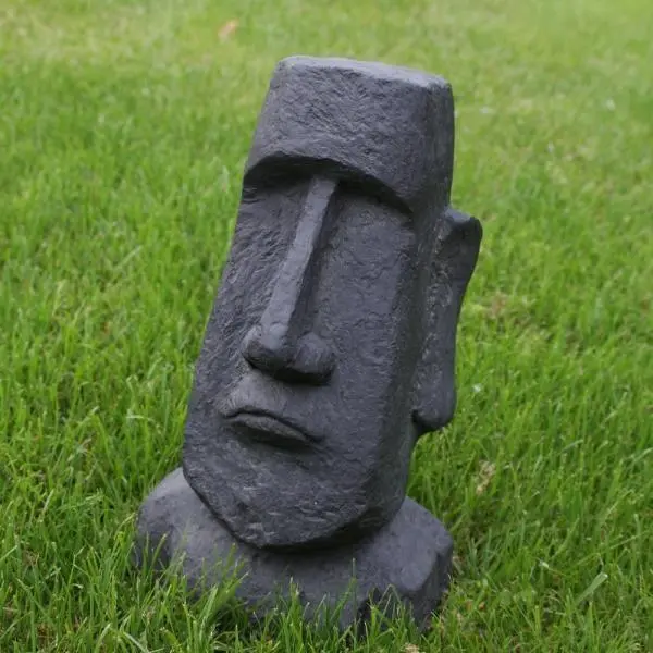 Moai - Tuinbeeld 30 Cm 3 Moai - Tuinbeeld 30 Cm - Afbeelding 3