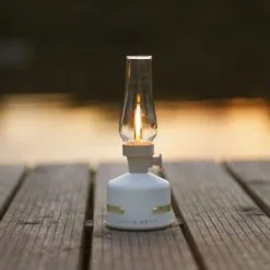 MoriMori Retrolamp Met Speaker - Parelwit -Tuinbeelden winkel morimori lamp met speaker parelwit 1607683451 2 600