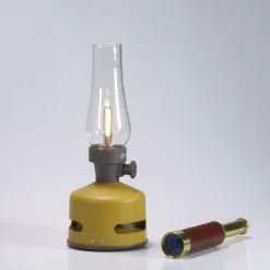 MoriMori Retrolamp Met Speaker - Maïsgeel -Tuinbeelden winkel morimori retrolamp met speaker masgeel 1611225924 3 600