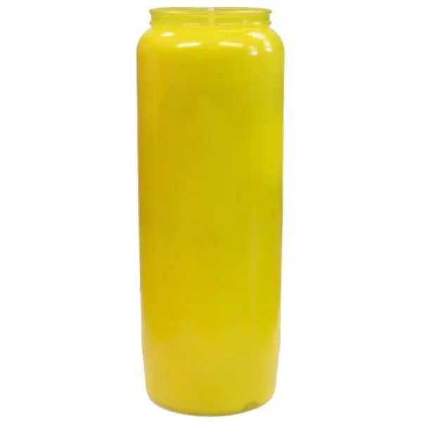 Spaas Noveenkaars Geel - 9 Dagen Brander 1 Spaas Noveenkaars Geel - 9 Dagen Brander