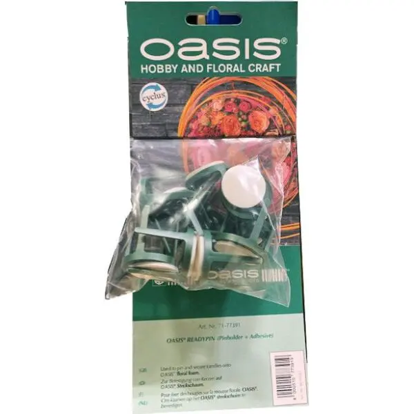 Oasis READYPIN - Zelfklevend - Set Van 10 Stuks 2 Oasis READYPIN - Zelfklevend - Set Van 10 Stuks - Afbeelding 2