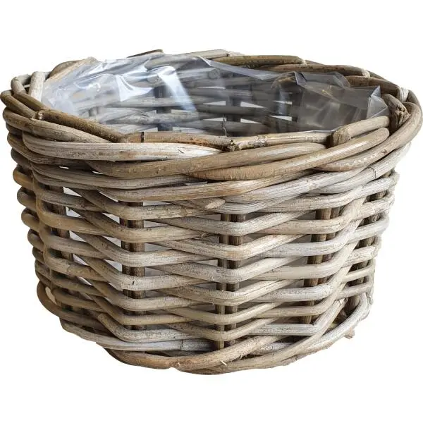 Rieten Manden - Set Van 3 Stuks 2 Rieten Manden - Set Van 3 Stuks - Afbeelding 2