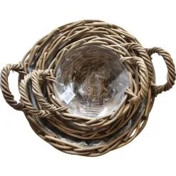 Rieten Manden - Set Van 3 Stuks -Tuinbeelden winkel rieten manden set van 3 stuks 1591969926 1 600