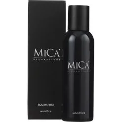 Mica Decorations MICA Room Spray Glas Wood Fire - 100 Ml